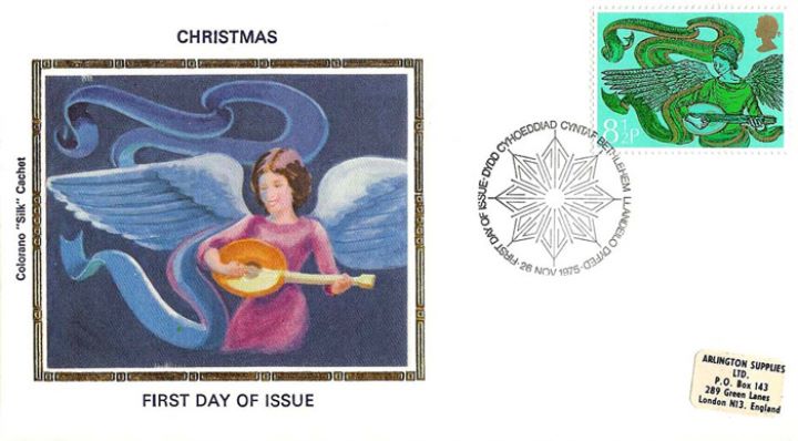 Christmas 1975, Angel with lute