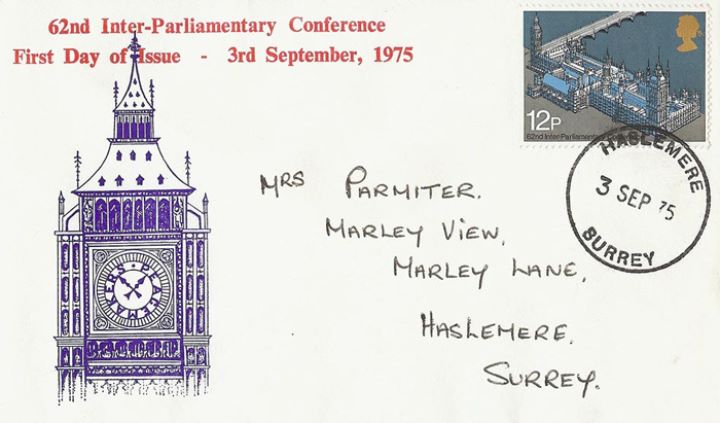 Parliament 1975: 12p, Big Ben