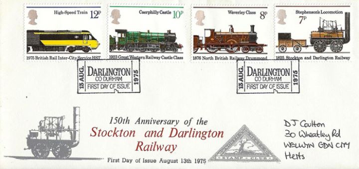 Stockton & Darlington Railway, Stephenson's Locomotion