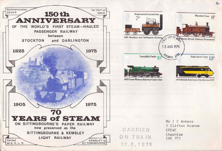 Stockton & Darlington Railway, Sittingbourne & Kemsley Light Railway