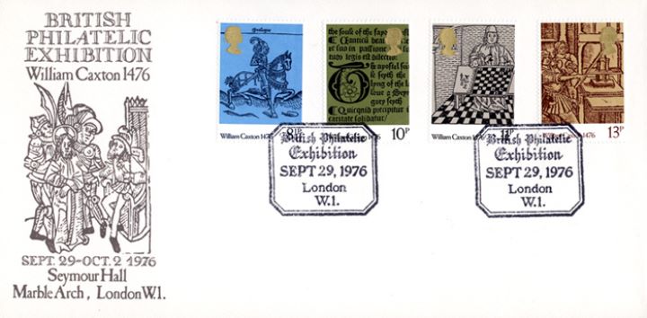 William Caxton, British Philatelic Exhibition