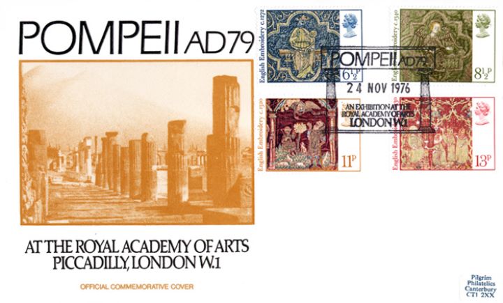 Christmas 1976, Pompeii Exhibition