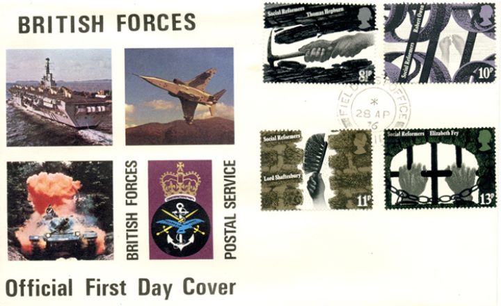 Social Reformers, British Forces Postal Service