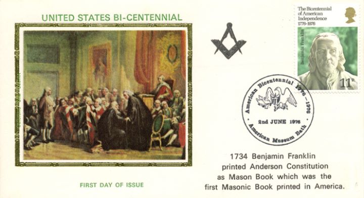 USA Bicentenary: 11p, Declaration of Independence