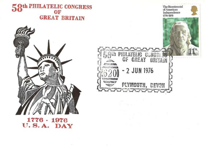 USA Bicentenary: 11p, Statue of Liberty