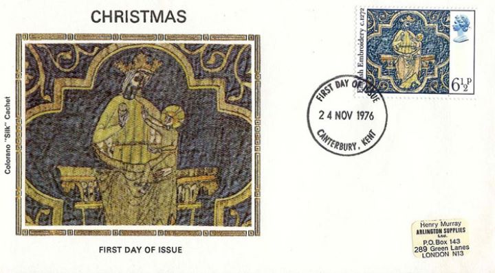 Christmas 1976, English Embroidery