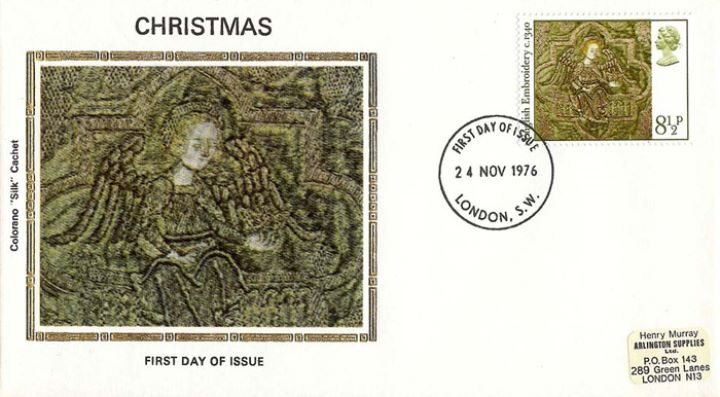 Christmas 1976, English Embroidery