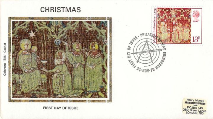 Christmas 1976, English Embroidery