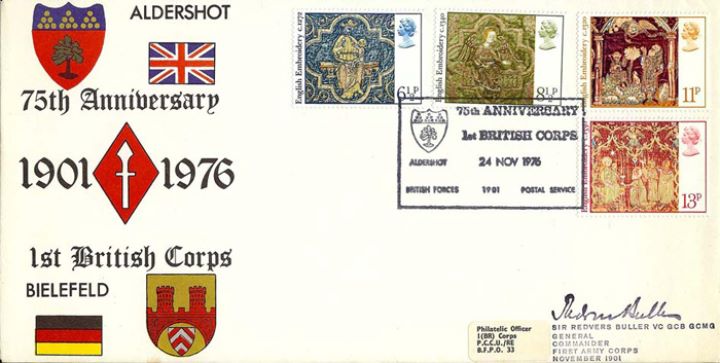 Christmas 1976, 1st British Corps - Aldershot