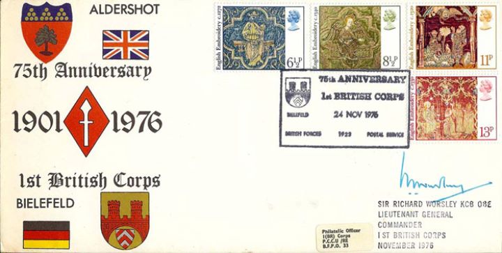 Christmas 1976, 1st British Corps - Bielefeld