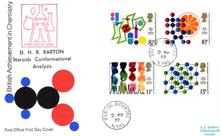 Chemistry, Barton cds Postmark