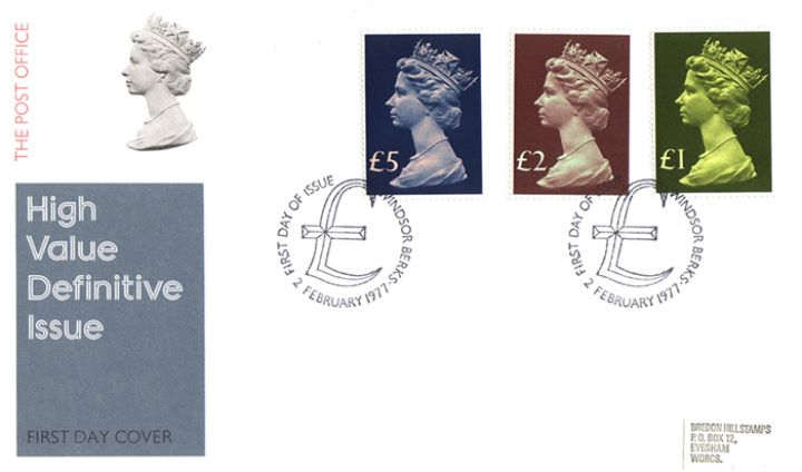 Machins: High Values Set, High Value Definitive Issue