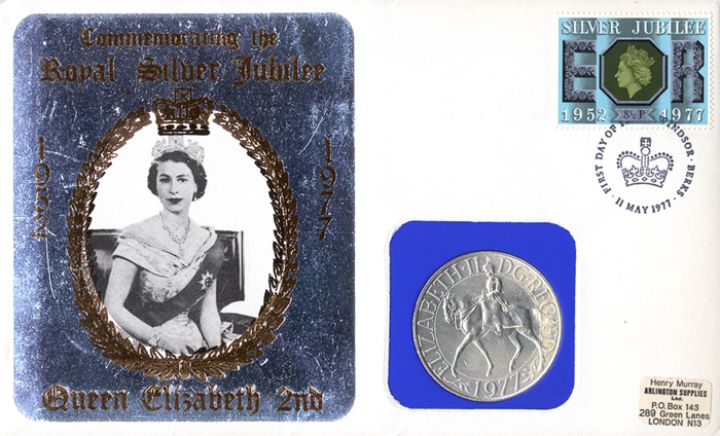 Silver Jubilee, Coin Cover