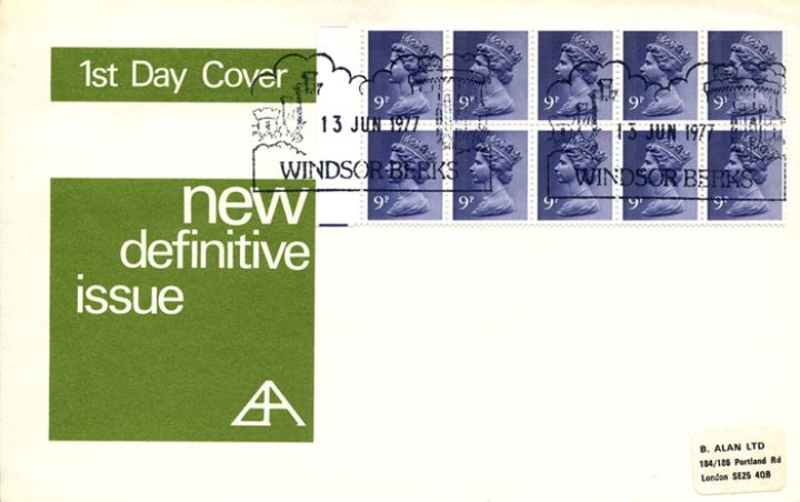 Counter: New Design: 90p, New 90p Booklet