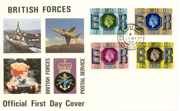 Silver Jubilee, British Forces Postal Service