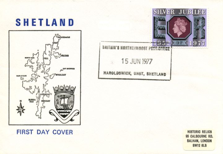 Silver Jubilee:  9p, Shetland