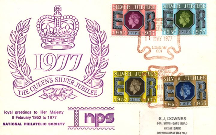 Silver Jubilee, National Philatelic Society