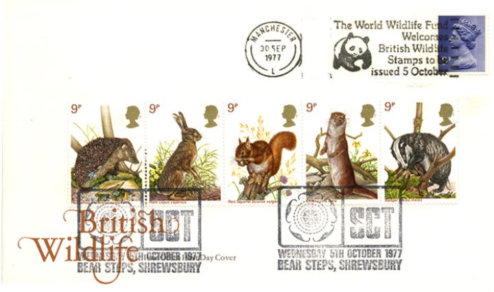 British Wildlife, Panda Postmark