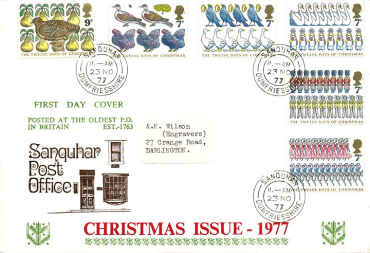 Christmas 1977, Britain's Oldest Post Office