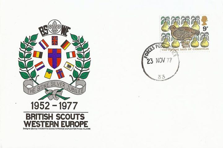 Christmas 1977, British Scouts Western Europe