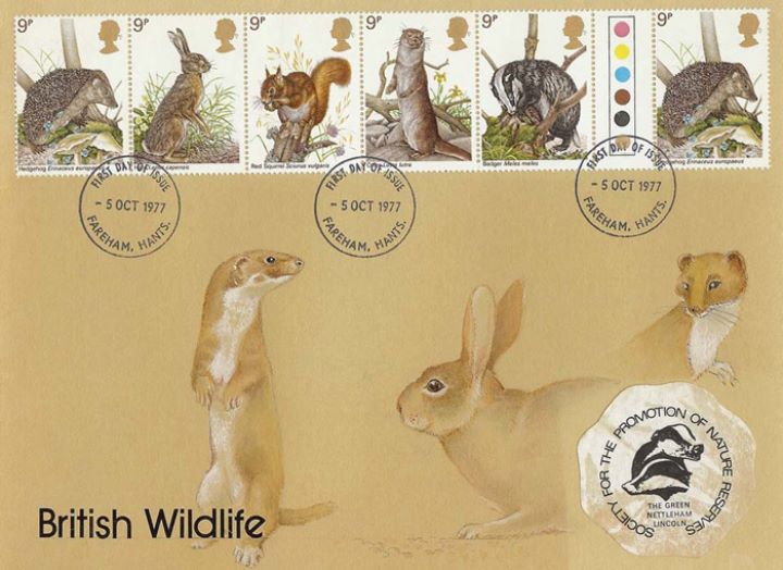 British Wildlife, Otter, Hare and Stoat