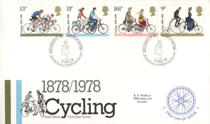 Cycling Centenaries, Post Office Covers