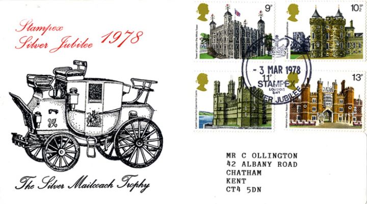 Historic Buildings: Stamps, Stampex Silver Jubilee