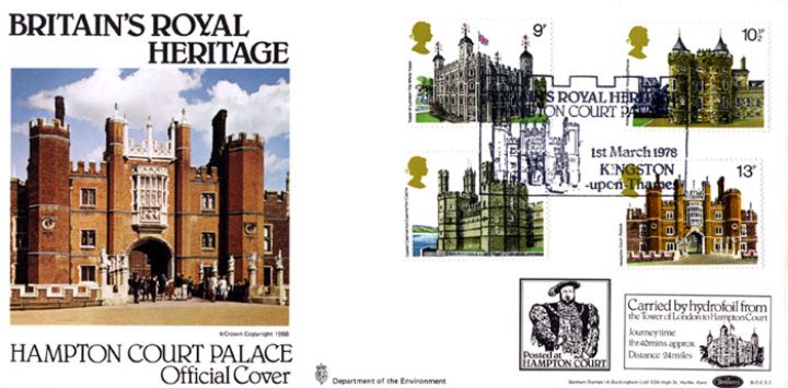 Historic Buildings: Stamps, Hampton Court Palace