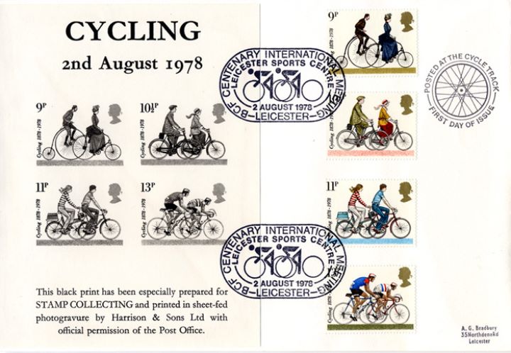 Cycling Centenaries, Black Print