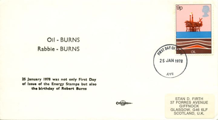 Energy, Oil Burns - Rabbie Burns