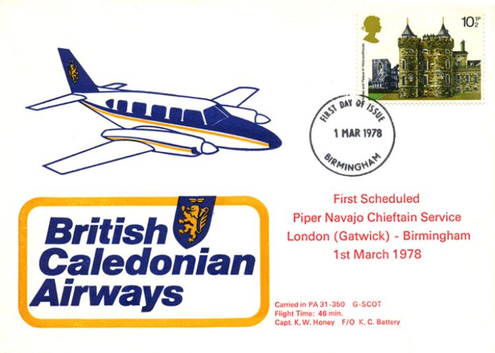 Historic Buildings: Stamps, British Caledonian Airways