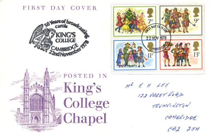 Christmas 1978, King's College Chapel