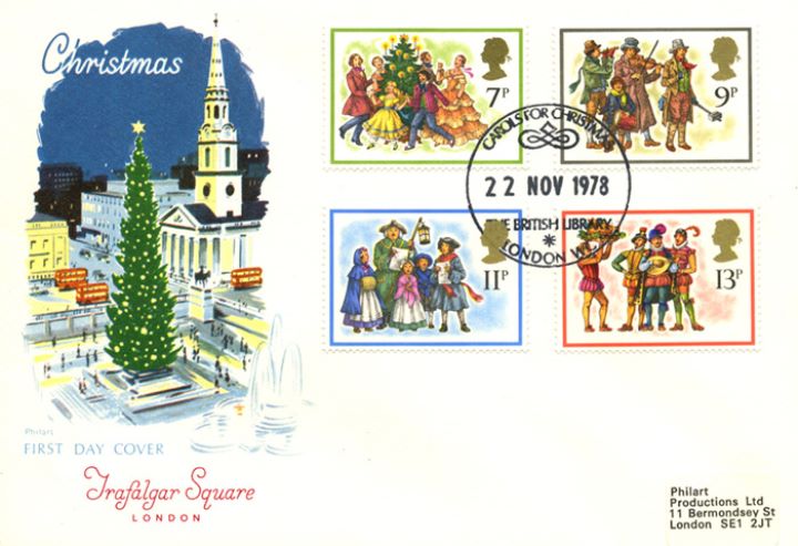 Christmas 1978, Trafalgar Square Christmas Tree