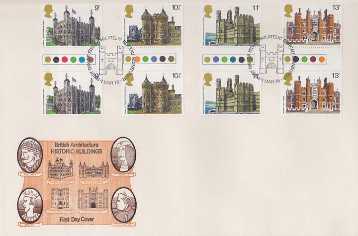 Historic Buildings: Stamps, Castles and Palaces