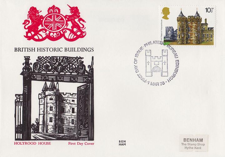 Historic Buildings: Stamps, Holyrood House