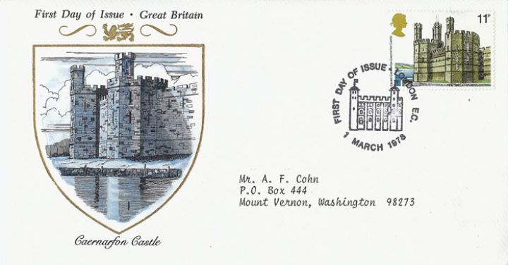 Historic Buildings: Stamps, Caernarfon Castle