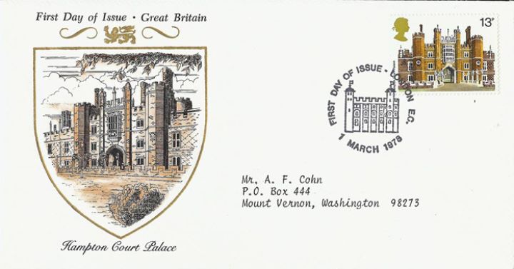 Historic Buildings: Stamps, Hampton Court Palace