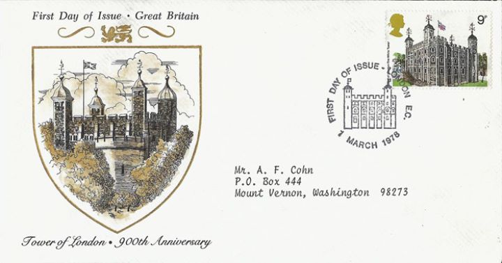 Historic Buildings: Stamps, Tower of London