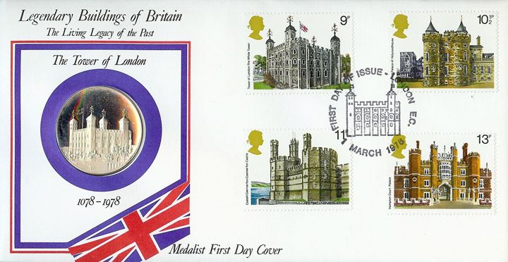 Historic Buildings: Stamps, Tower of London