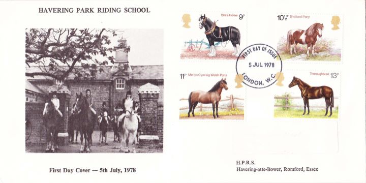 Shire Horse Society, Havering Park Riding School