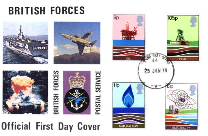 Energy, British Forces Cover