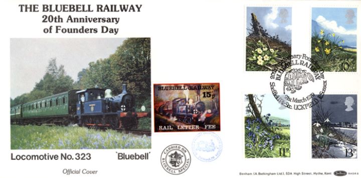 Spring Flowers, Bluebell Railway