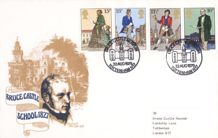 Rowland Hill: Stamps, Bruce Castle Museum