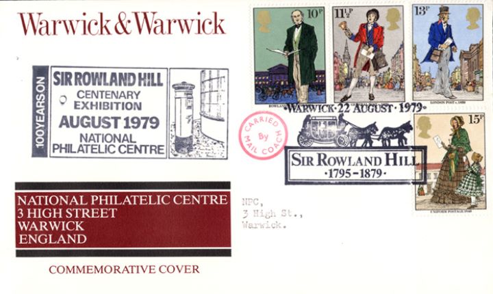 Rowland Hill: Stamps, Warwick & Warwick