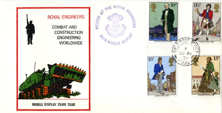 Rowland Hill: Stamps, Royal Engineers Mobile Display Team Tour