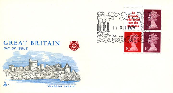 Vending: New Design: 10p 'London 1980', Windsor Castle