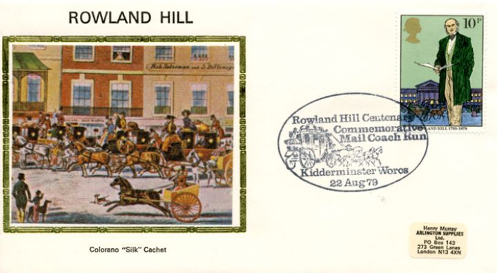 Rowland Hill: Stamps, Mailcoaches