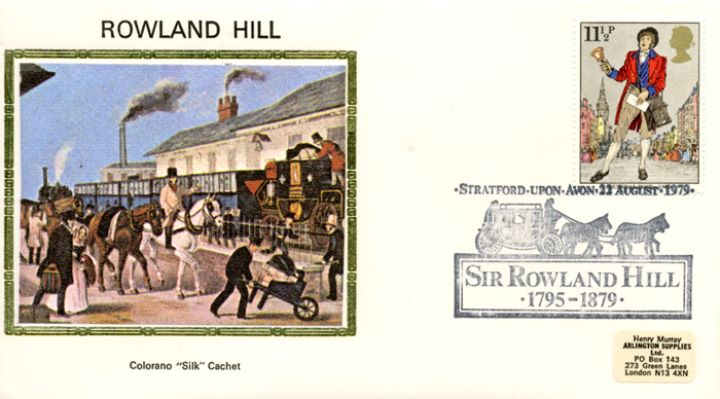 Rowland Hill: Stamps, Mail by Rail