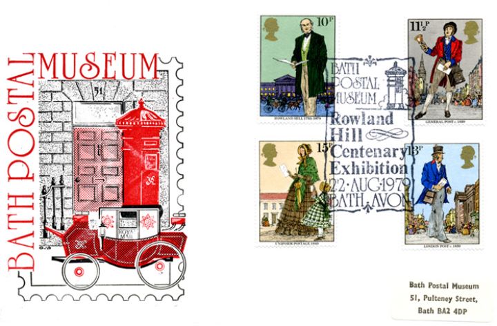 Rowland Hill: Stamps, Bath Postal Museum