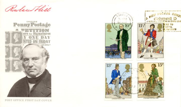 Rowland Hill: Stamps, Rowland Hill Portrait